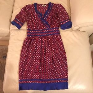 Moschino 100% silk dress size s